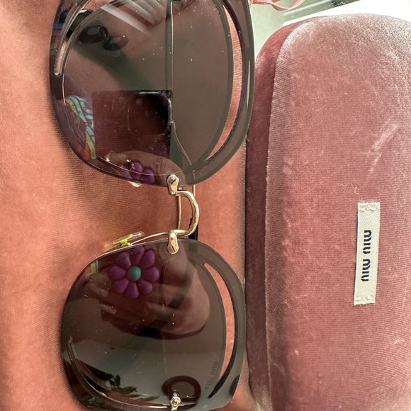 MIU MIU Sunglasses with hard case and dust bag! main image 11